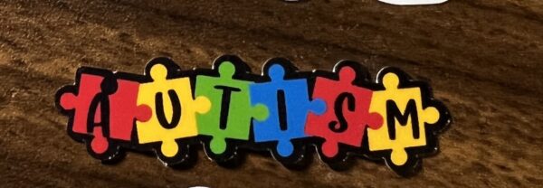 Autism spelled in puzzle