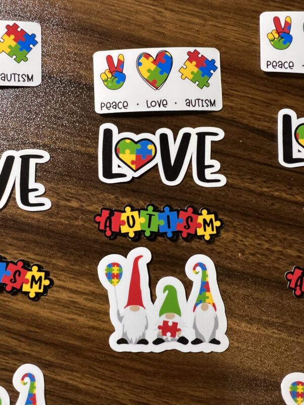 Autism Stickers Bundle